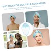 Baluue 2pcs Printed Dry Hair Cap Dry Towels Hair Drying