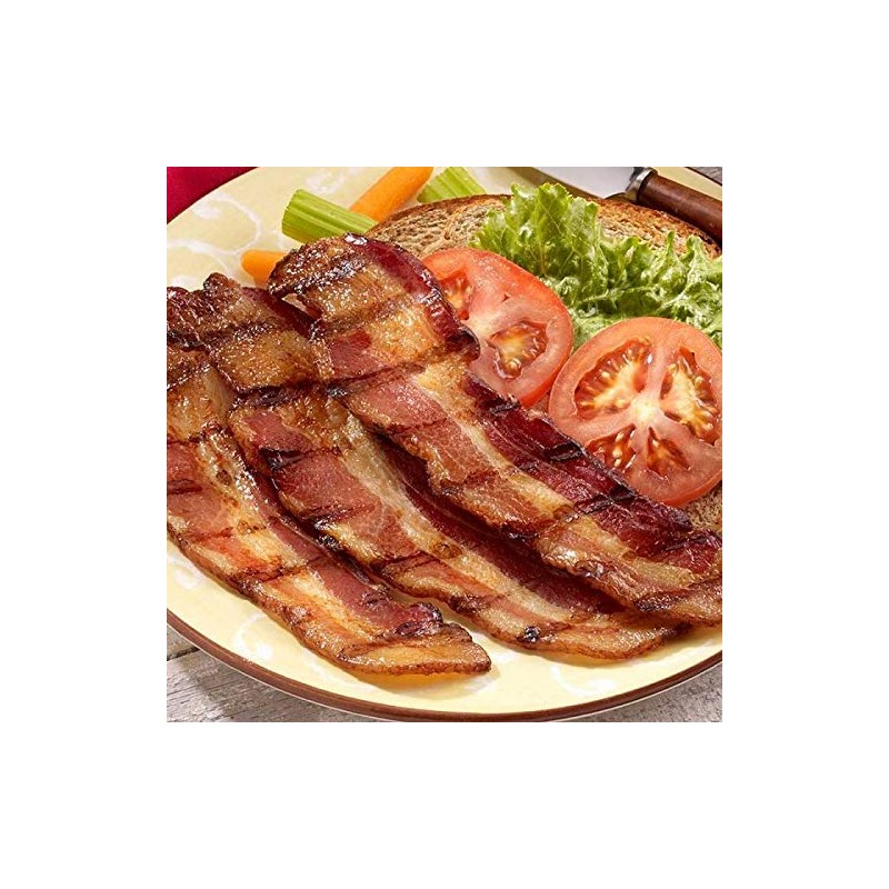 Burgers' Smokehouse Dry Cured Country Bacon (Pepper Coated Hickory Smoked,