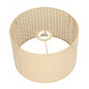 Drum Lamp Shade E27 E14 Clip Fir Leaf Shape Hollow