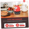 SHOWERORO Adorable Mechanical Kitchen Timer Creative Reminder for Study Cooking