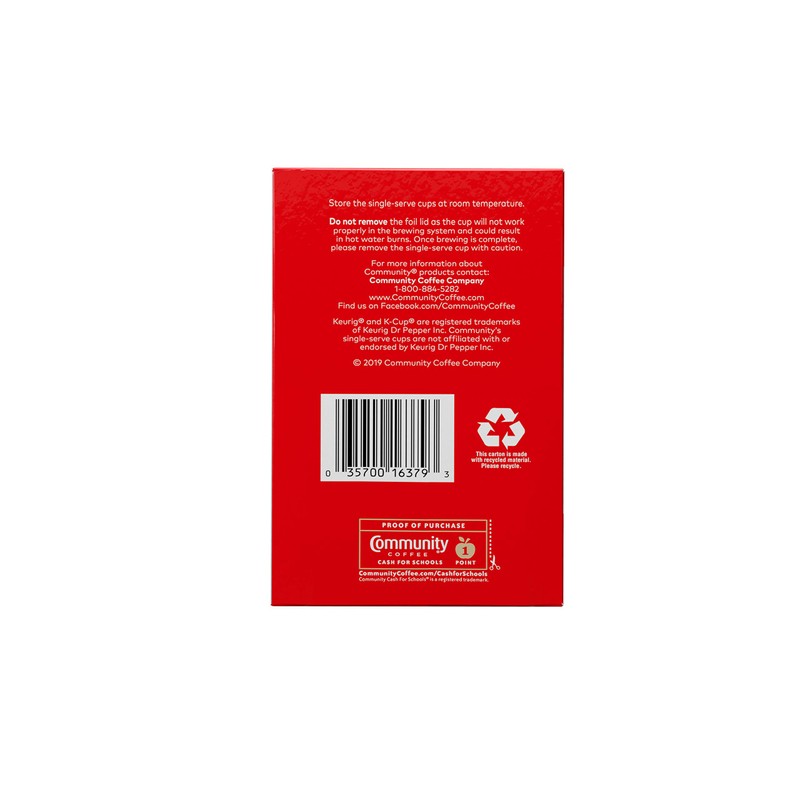 Community Coffee Compatible with Keurig 2.0 K-Cup Brewers Coffee Pods,