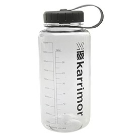 Karrimor Tritan Water Bottle 1 Litre Transparent Transparent