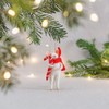 Mouse With Candy Cane Hanging Decoration