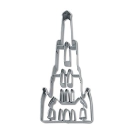Staedter Ulm Minster Shape Cookie Cutter, Silver
