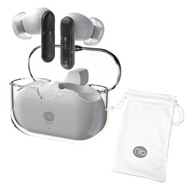 (nb) Audio SkeLeTon II Enuby Audio, Skeleton Two, 360° Sound, Spatial Audio Compatible, 6-Axis Motion Sensor, Head Tracking, Translucent Design, Earphones, Bluetooth Noi Can, ANC, External Sound