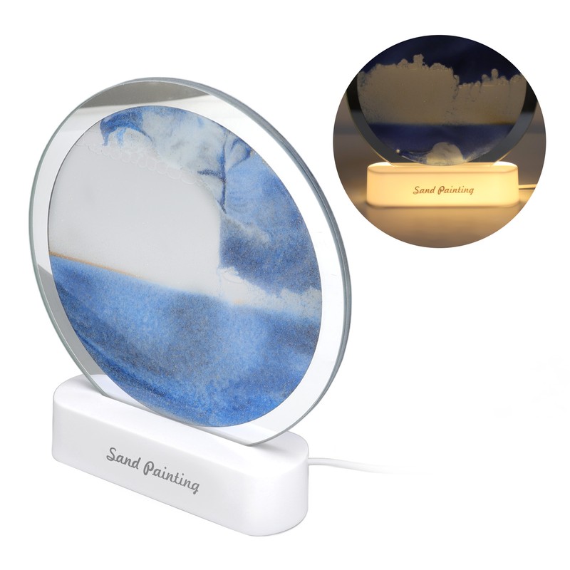 Quicksand Painting Light USB Plug in Eye Protection Art Decoration