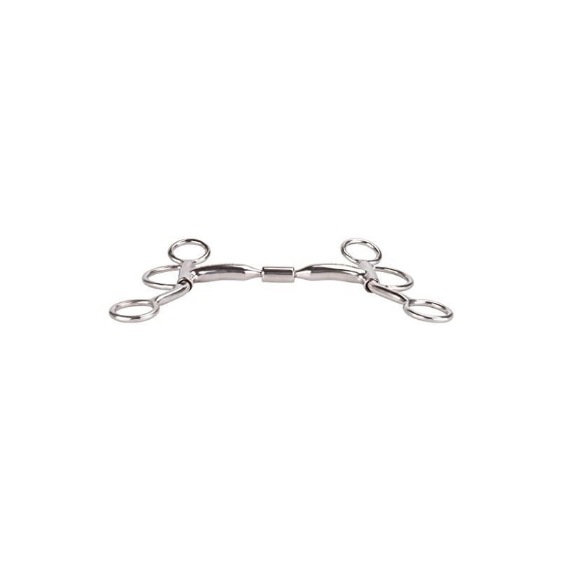 Equinate Billy Allen Western Bit with Shanks Stainless Steel 14.5