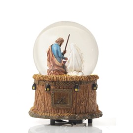 THE SAN FRANCISCO MUSIC BOX COMPANY Little Town of Bethlehem Nativity Water Globe