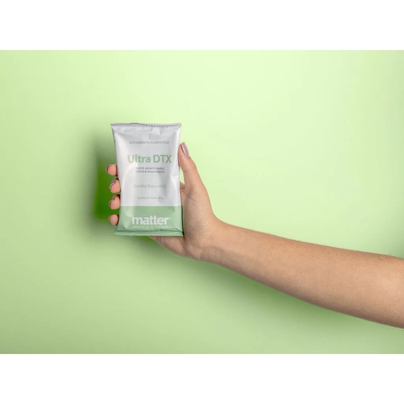 Suplemento en polvo Matter Smart Nutrienrs Detox sabor sandía x