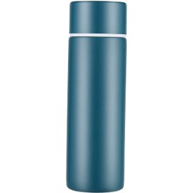 150ml Mini Insulated Stainless Steel Bottle, Keeps Cold for 12 Hours, Hot for 6 Hours, Portable Stainless Steel Travel Water Bottle for Purse or Kids Lunch Bag (Blue)