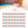 100pcs Bottle Opener Keychain Colorful Aluminum Alloy Can Opener Key