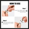 Titanium Quick Release Keychain, Detachable Key Ring Heavy Duty Swivel