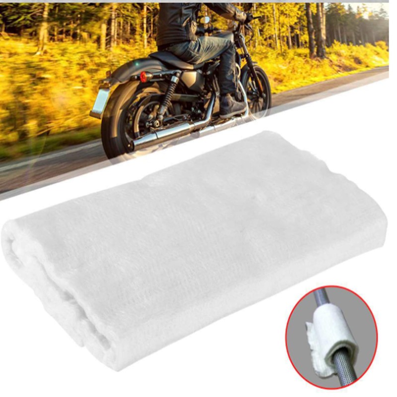 CiCixixi Exhaust Wool Silencer Insulation Wool Ceramic High Temperature for