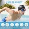 Cyfie Swim Goggles Unisex, Anti Fog No Leaking with Nose