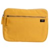 Terra Thread Organic Cotton Laptop Sleeve 13 Inch, Mustard Yellow