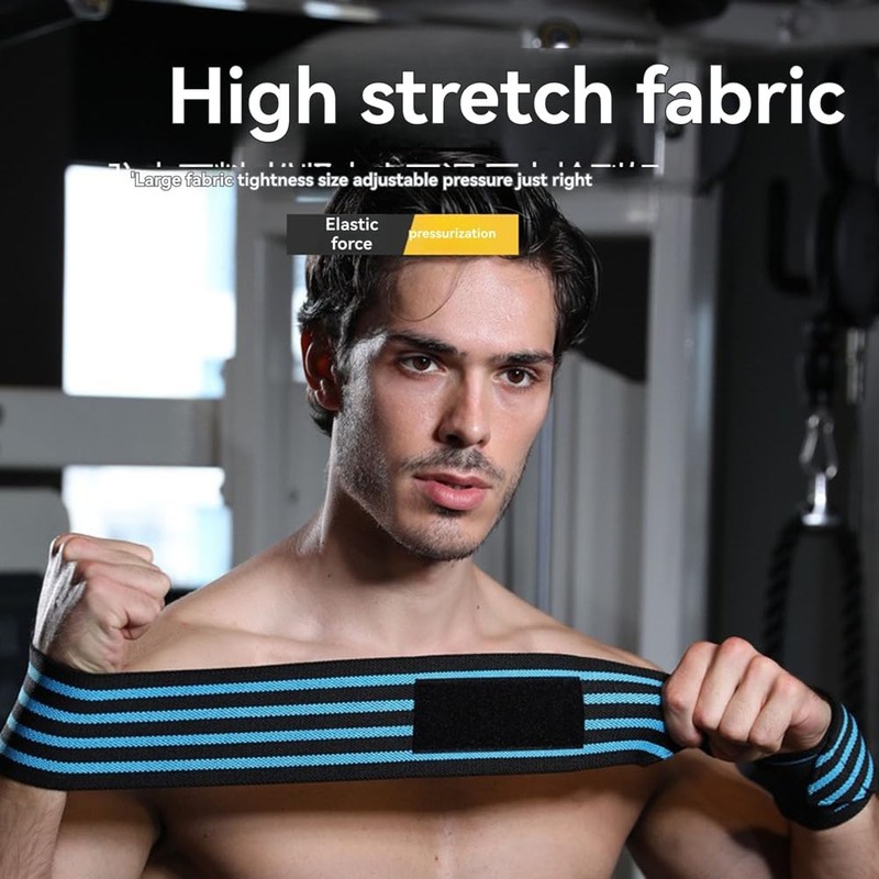 Snblzhef 1 Pair Wristband Wrist Support Brace Straps Extra Strength