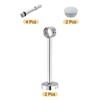 sourcing map 2 Set 9.84inch Ceiling Mount Bracket Fit 1.26inch