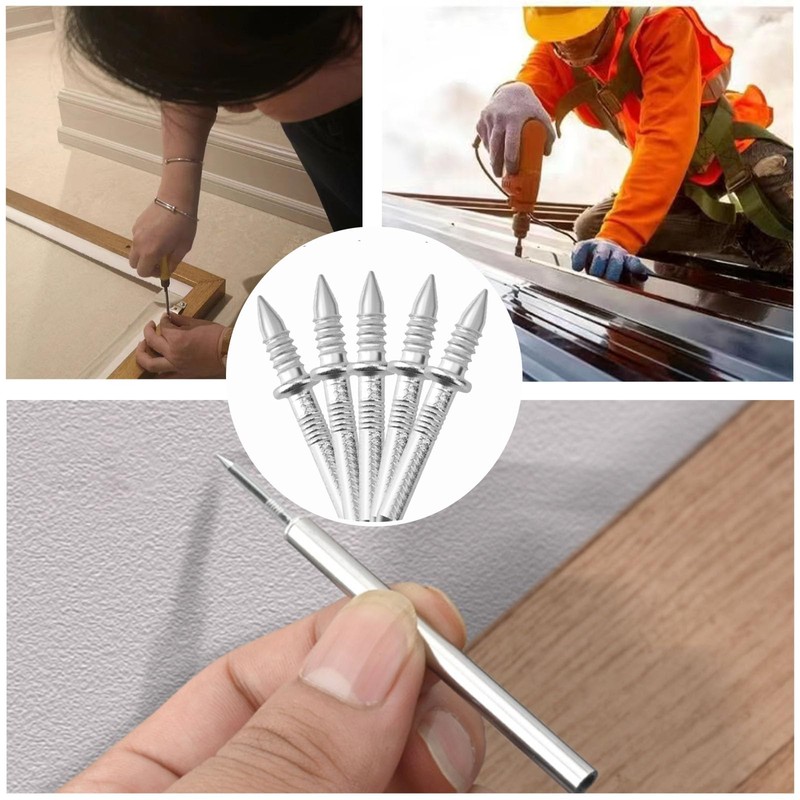 Pack of 500 Seamless Nail with Double Headed Set, Seamless