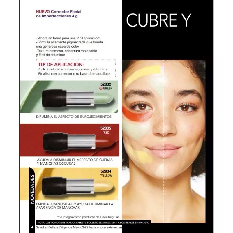 Jafra Corrector Facial De Imperfecciones + Envio Inmediato