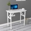 SogesGame 31.5 inches Computer Desk for Small Space Folding Table
