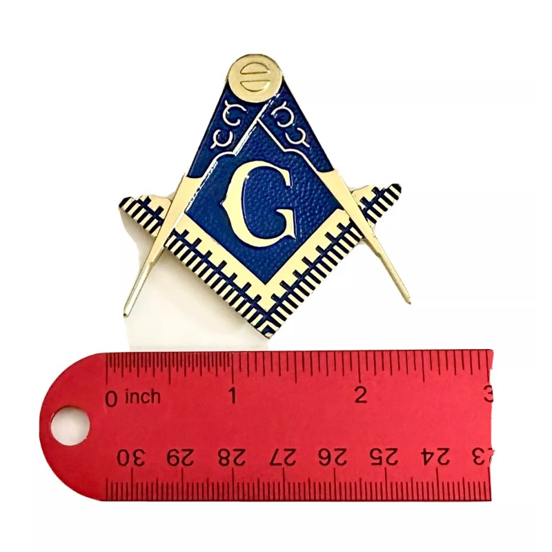 Masonic Master Mason Square & Compass G Symbol Cut Out