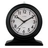 LaCrosse 617-3014 Mantel Alarm Clock, Black