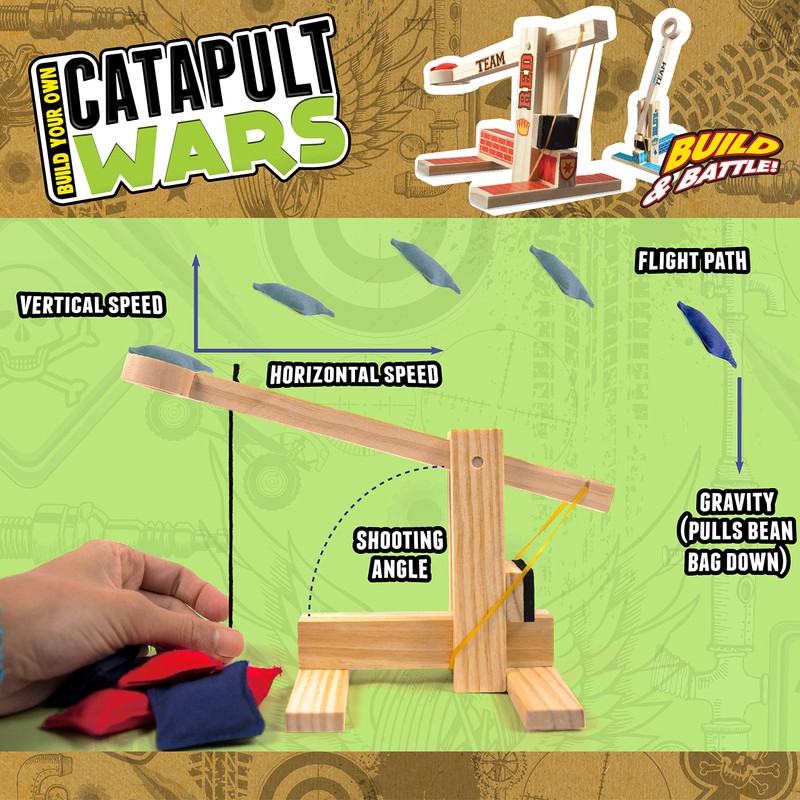 Boy Craft Catapult Wars by Horizon Group USA