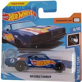 Hot Wheels '69 Dodge Charger HW Race Team 6/10 2019 (243/250) Short Card