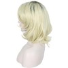iry Peluca De Cosplay De Disfraz De Halloween Ombre Rubia