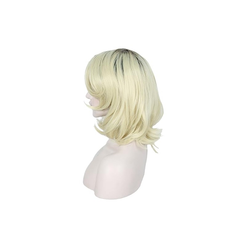 iry Peluca De Cosplay De Disfraz De Halloween Ombre Rubia