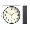 NEWGATE® Master Edwards Wall Clock | Mid Century Style Clock