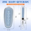 QBUC for Ford Key fob Cover,Soft TPU Car Key Case
