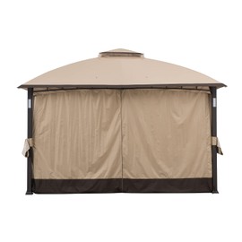 Sunjoy Replacement Curtain for 11x13 Moorehead Domed SoftTop Gazebo