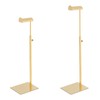 MCKECHSION Handbag Display Stands - 2 Pack Stainless Steel Purse