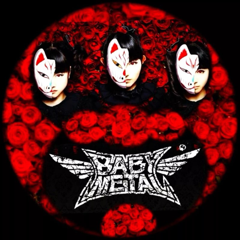 BABY METAL MEGITSUNE FIVE KEYCHAINS