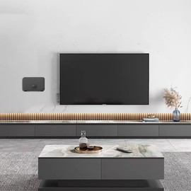 Wandhalterung für Telekom Router Speedport Smart 4, Dual Band Router WLAN Halterung Halter Wandhalter mit Kabelmanagment und Befestigungsmaterial (A)