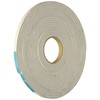 MD 02238 M-D High Density Closed Cell Self-Adhesive Foam Tape, 17 Ft L X 1/4 in W 1/8 in T, PVC