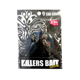 GAN CRAFT MINI-II3/8#09B Killer's Bait Lure, Black