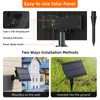 Kawaya Replacement 5W Solar Panel with USB Charging: Compatible with