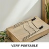 Alipis 2-Tier Kitchen Cabinet Door Hanging Storage Rack for Pot