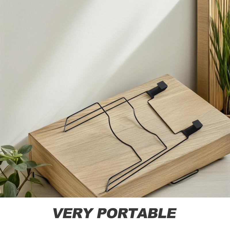 Alipis 2-Tier Kitchen Cabinet Door Hanging Storage Rack for Pot