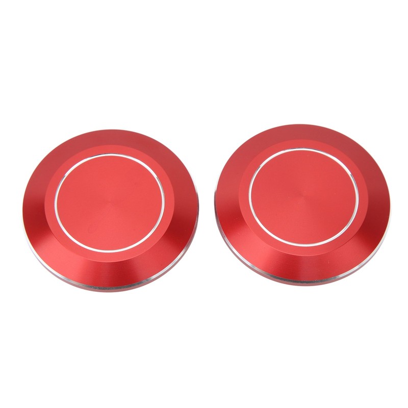 2pcs Motorcycle Frame Hole Cap CNC Aluminum Dustproof Frame Hole