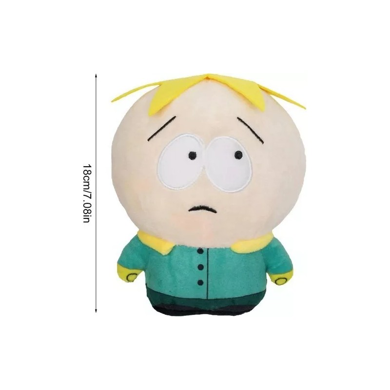 Jextech 5 Peluche Kyle Kenny Cartman South Park Juguete 18cm