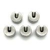 Clamp Stopper, Stop Clamp, Stainless Steel V4A, Wire Rope Diameter