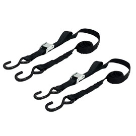 SK11 BT-180SBL Buckle Type Belt Load Tightener Short Set of 2 1800mm Black