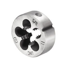 CoCud Round Screw Mold 5/8-11 UNC Thread 9 SiCr Alloy Tool Steel Spiral Milling Machine Thread Repair 1 Pack