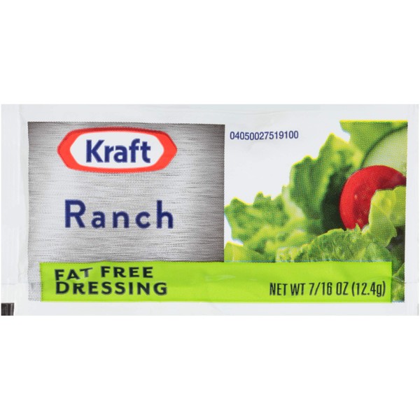 Kraft Fat Free Ranch Salad Dressing Single Serve (200 ct