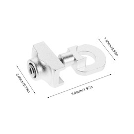 Abaodam Folding Bike Chain Tensioner Adjustable Aluminum CNC Chain Adjuster for Folding Bicycles Suitable for Cycling