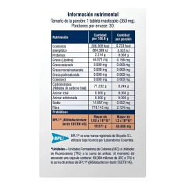Microbiot Fit Fibra Y Probióticos 30tabletas Masticables Sfn