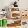 Bread Box, Bread Box for Kitchen Countertop, Large Bread Storage